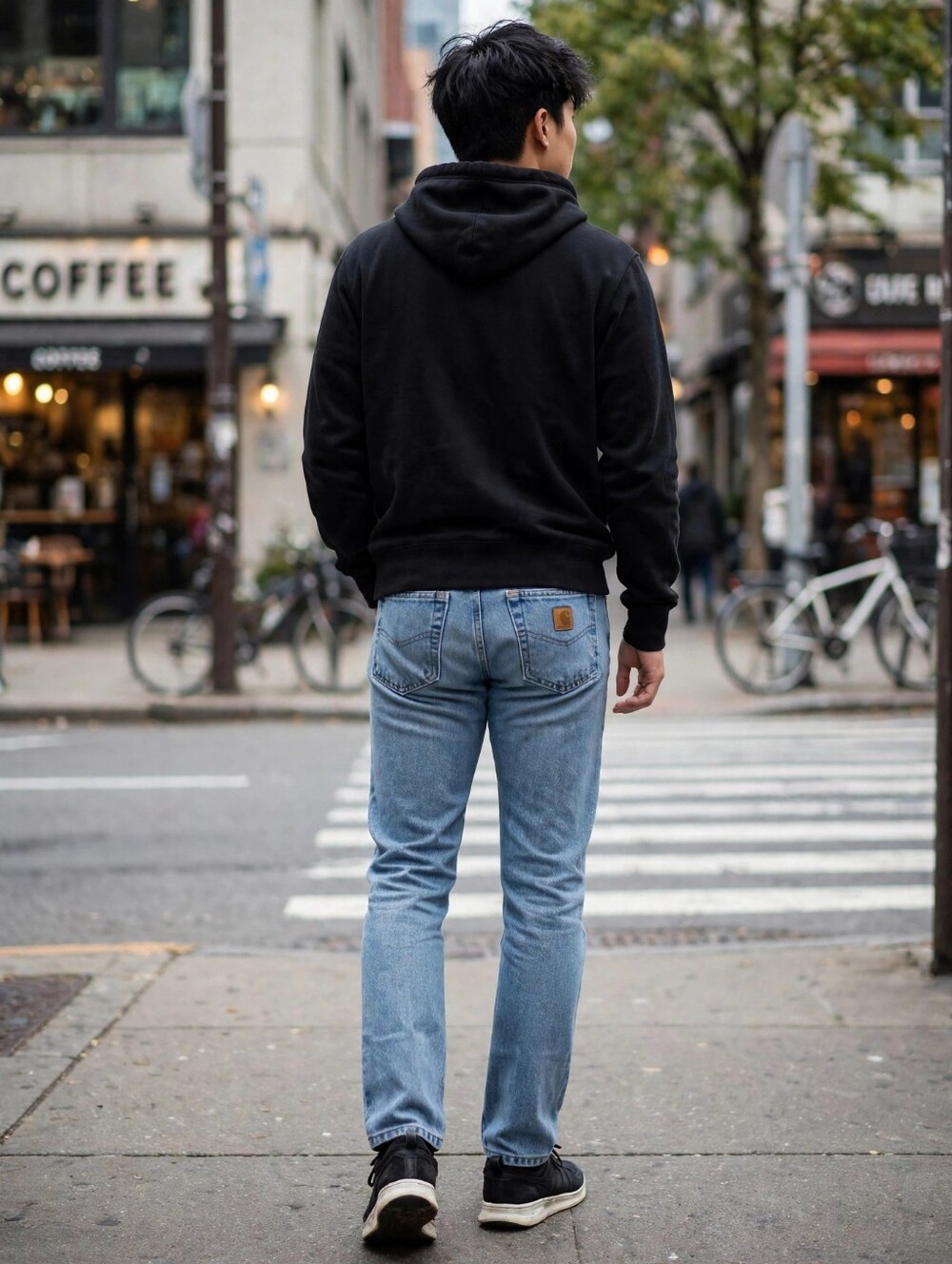 Carhartt Men’s Blue Denim Jeans — Classic Workwear Style Y2k Era